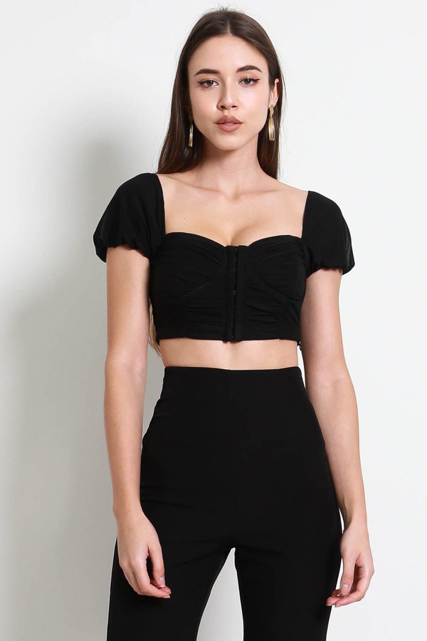 Cynthia Corset Top (Black)