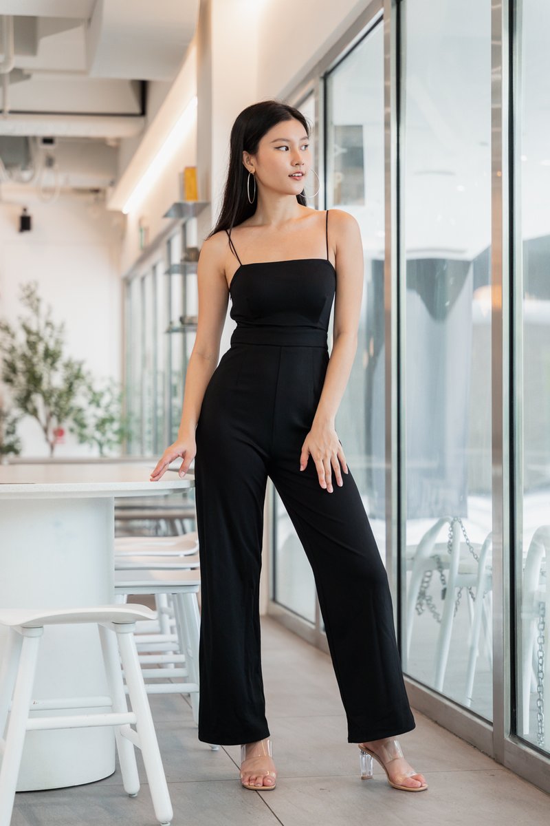 herlipto Roches Open Back Jumpsuit - tracemed.com.br
