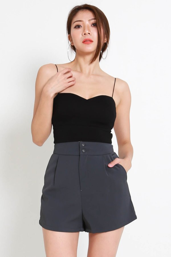 Riane Shorts (Onyx Grey)  Riane Shorts (Onyx Grey)