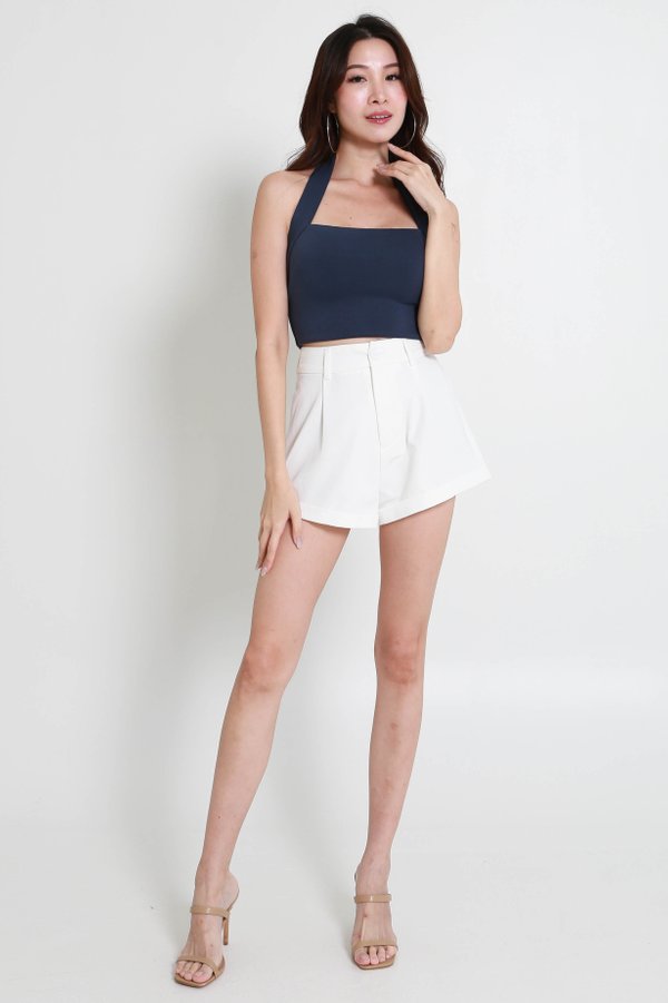 *Cloud* Gabriella Halter Top (Steel Blue) 