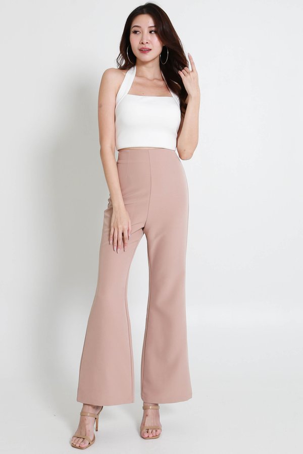 *Cloud* Gabriella Halter Top (White) 