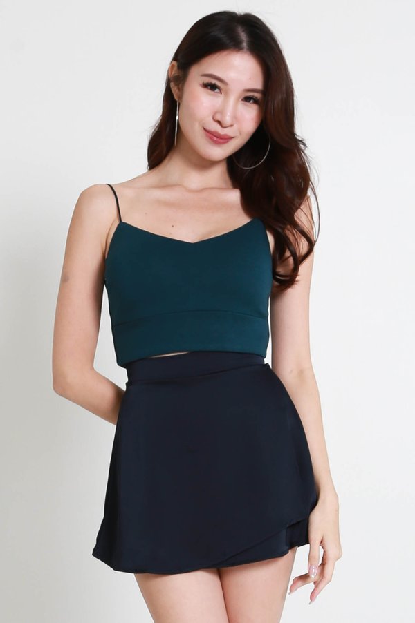 *Cloud* Denise V Neck Top (Teal)