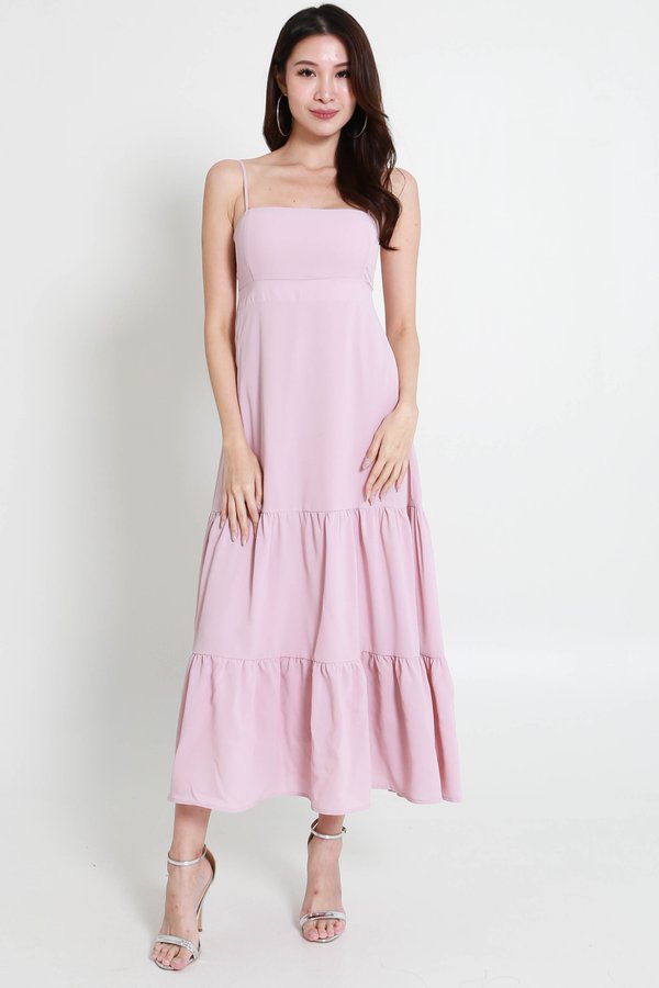 Lavinia Tier Dress (Pink)