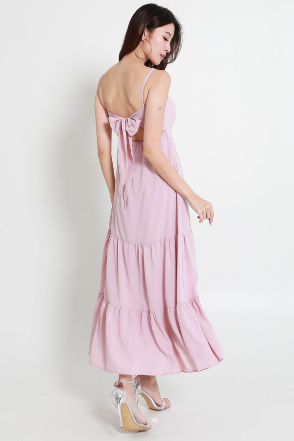 Lavinia Tier Dress (Pink)
