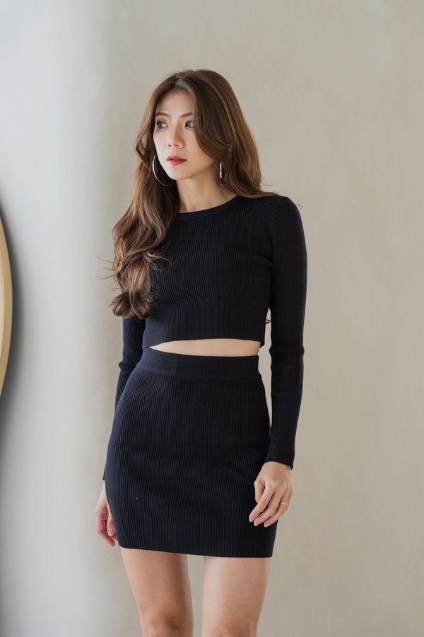 Brionna Knit 2Pcs (Black)