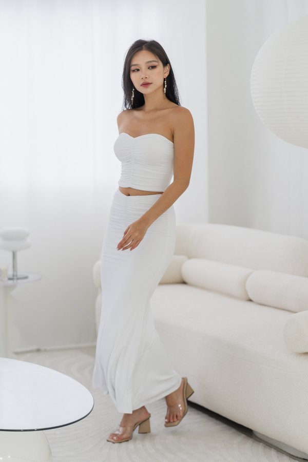 Camillon Mermaid Skirt (White) Camillon Mermaid Skirt (White)