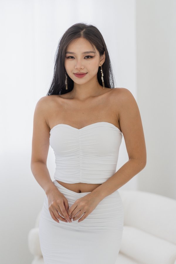 Camryn Sweetheart Tube (White) Camryn Sweetheart Tube (White)
