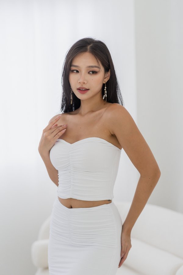 Camryn Sweetheart Tube (White) Camryn Sweetheart Tube (White)