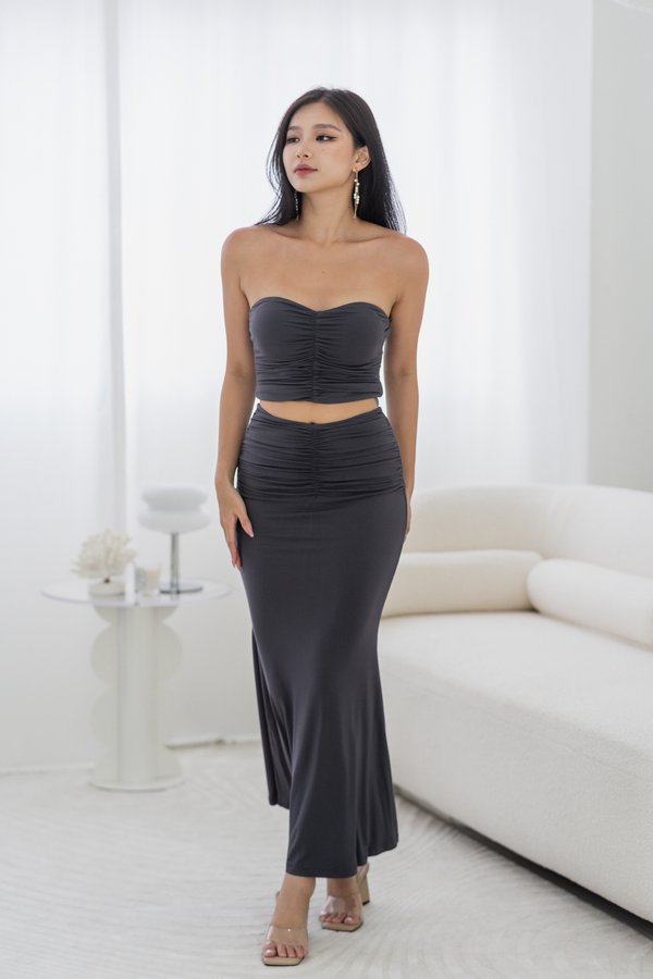 Camillon Mermaid Skirt (Gunmetal)