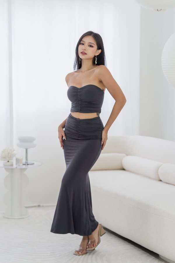 Camillon Mermaid Skirt (Gunmetal)