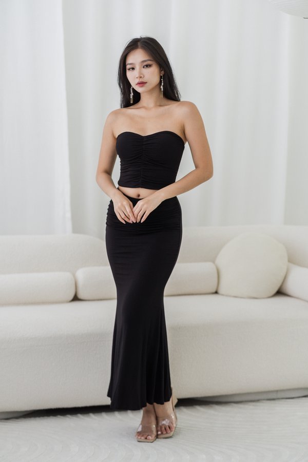 Camillon Mermaid Skirt (Black)