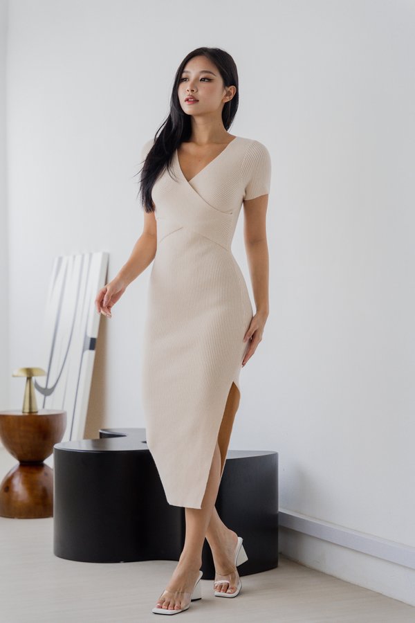 Fiona Wrap Midaxi (Ivory)