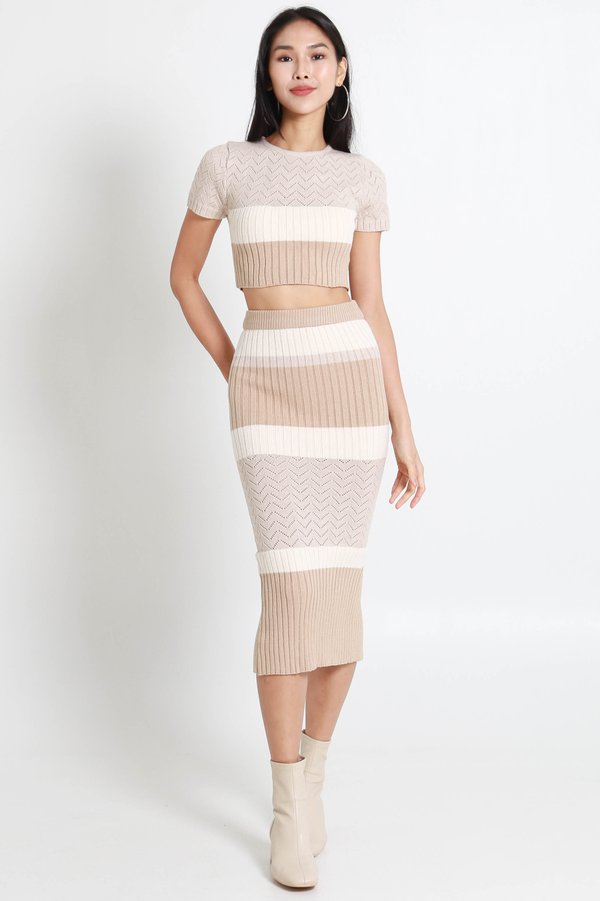 Everena Knit 2Pcs (Vanilla Latte)