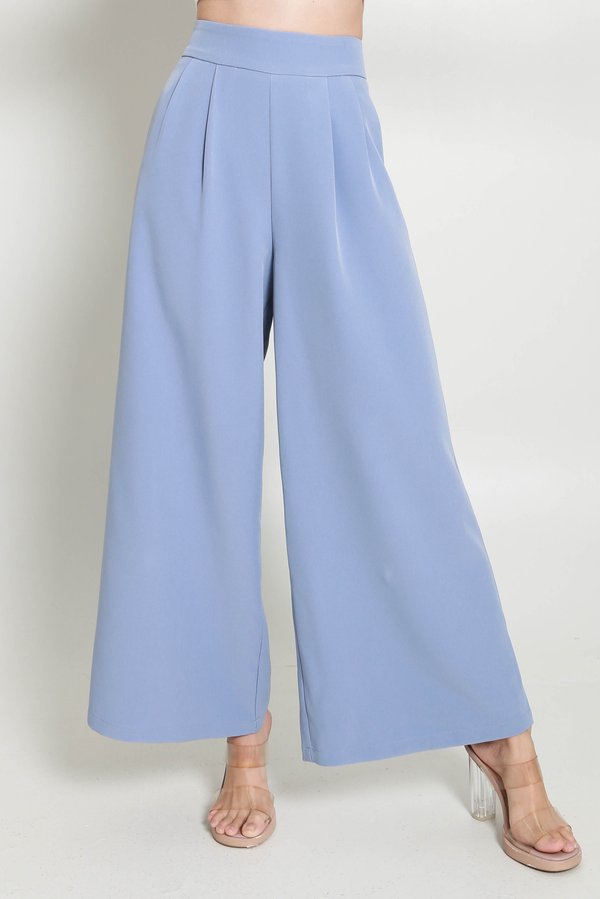Iryna Highwaist Pants (Carolina Blue)
