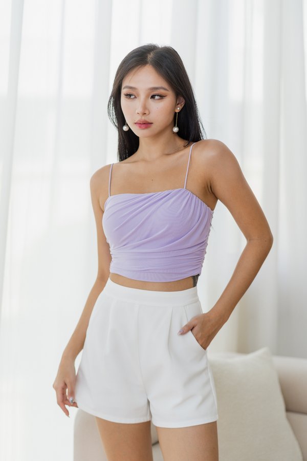 Hetty Mesh Top (Lilac)