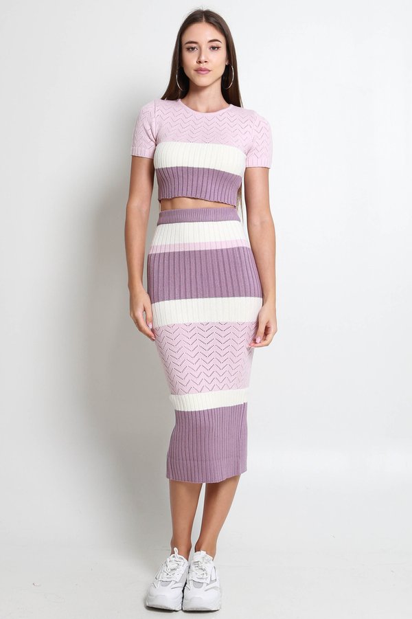 Everena Knit 2Pcs (Taro)