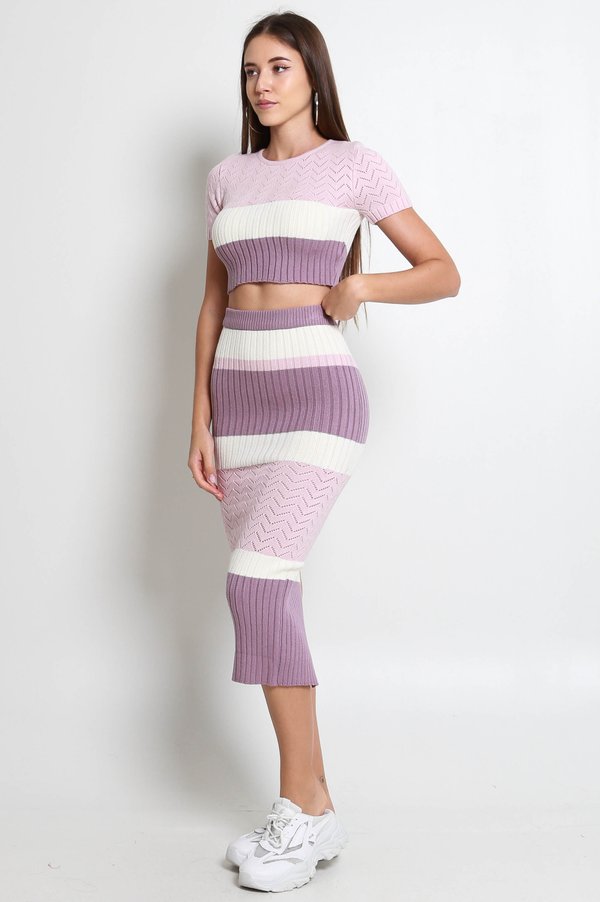 Everena Knit 2Pcs (Taro)