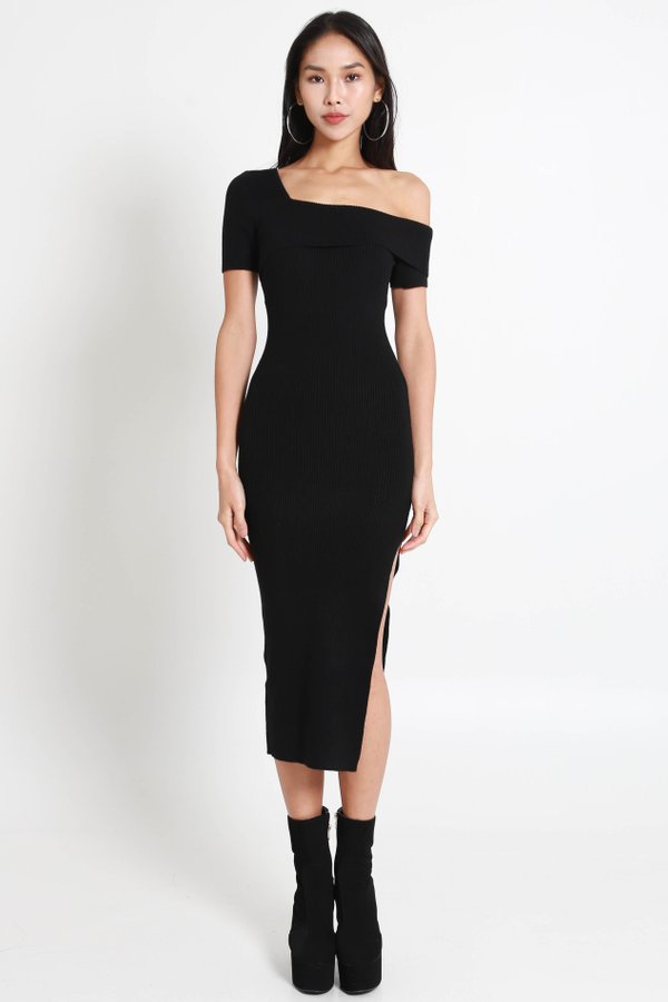 Donna One Shoulder (Black)
