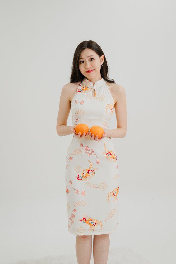 Xiang Midi Dress (Yellow)