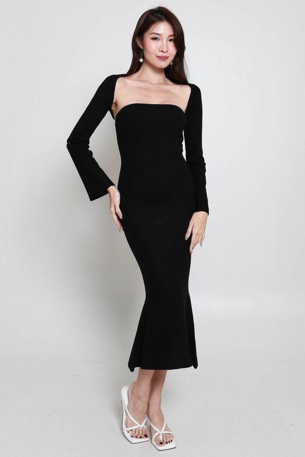 Aria Mermaid 2pcs Set (Black)