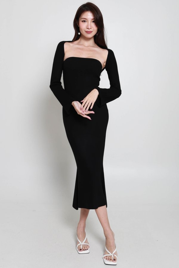 Aria Mermaid 2pcs Set (Black)