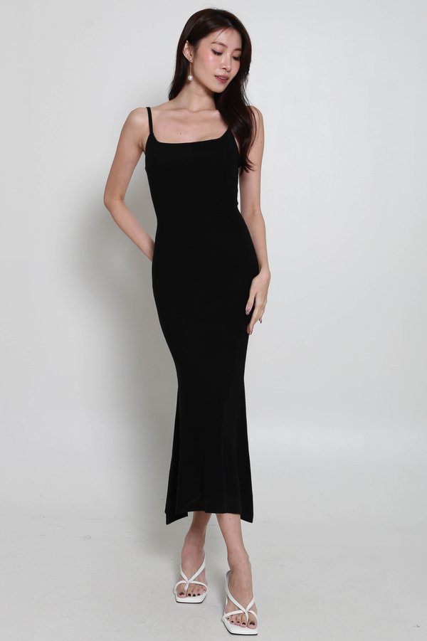 Lexi Mermaid Dress (Black)