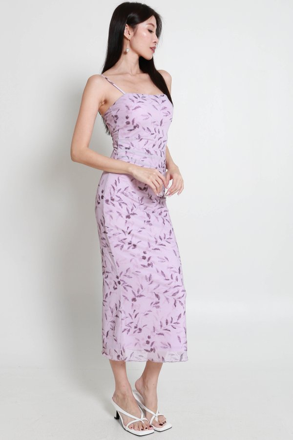 Misty Leaves Mermaid Dress (Lilac) Misty Leaves Mermaid Dress (Lilac)