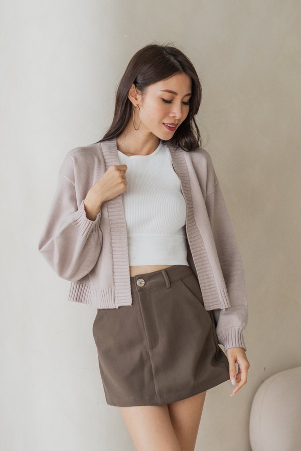 Iris Mini Skorts (Brown)