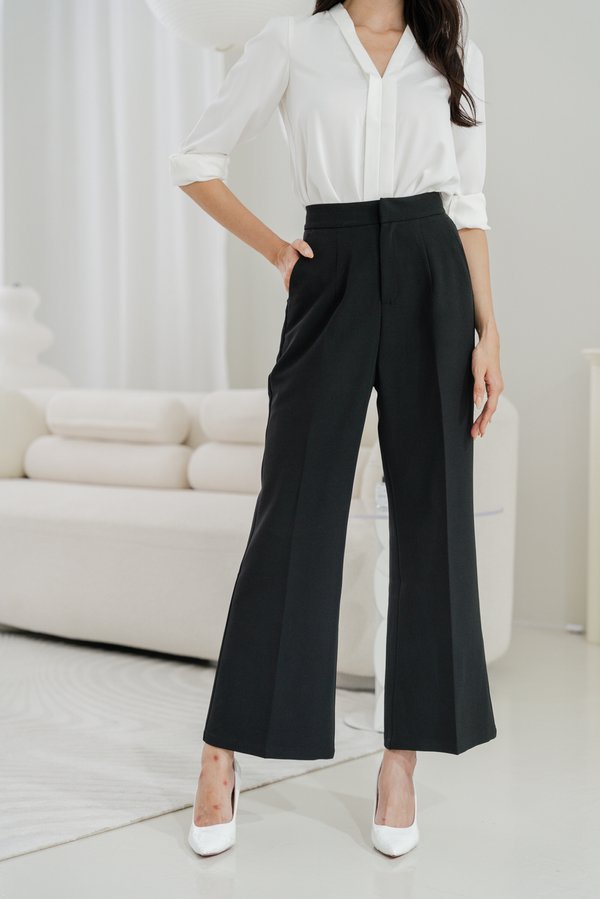 Karine Panel Pants (Black)
