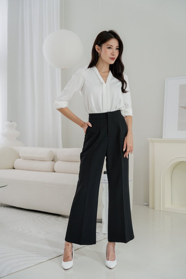 Karine Panel Pants (Black)