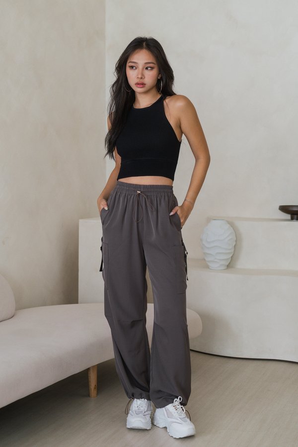 Nova Parachute Pants (Taupe)