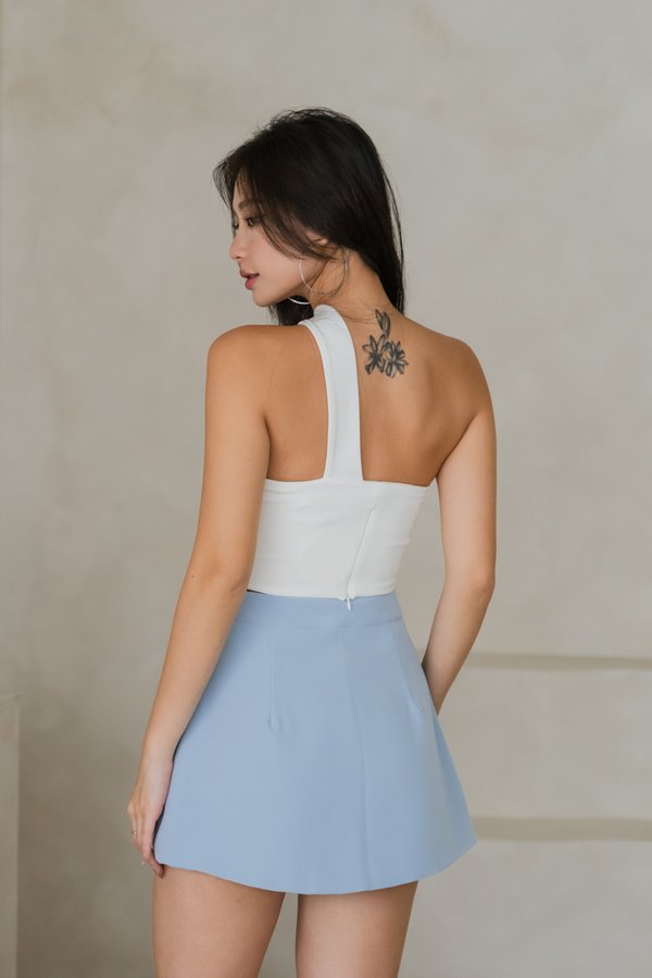 Cassidy Asymmetrical Skorts (Baby Blue)