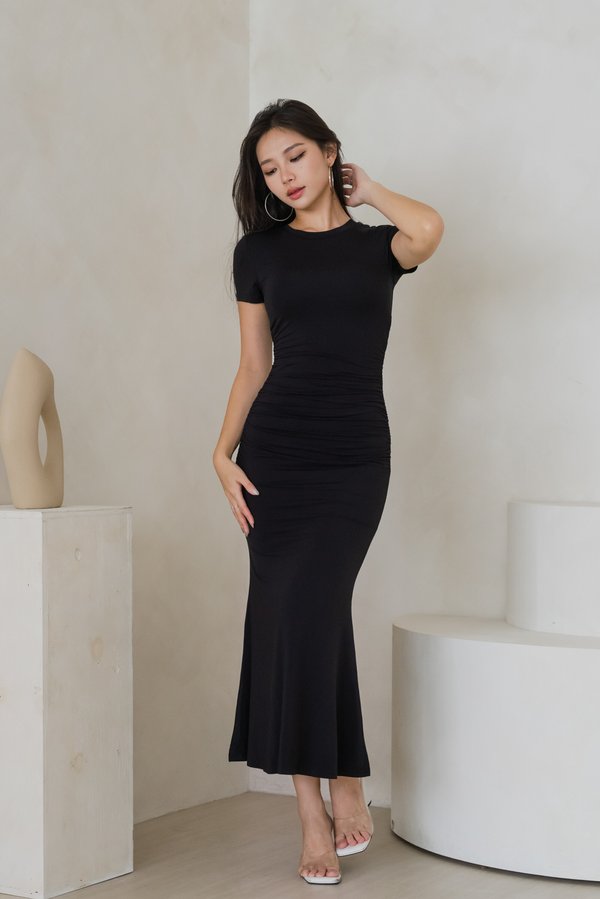 Betty Mermaid Dress (Black) Betty Mermaid Dress (Black)
