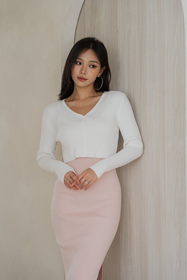 Bera Cardigan (White)