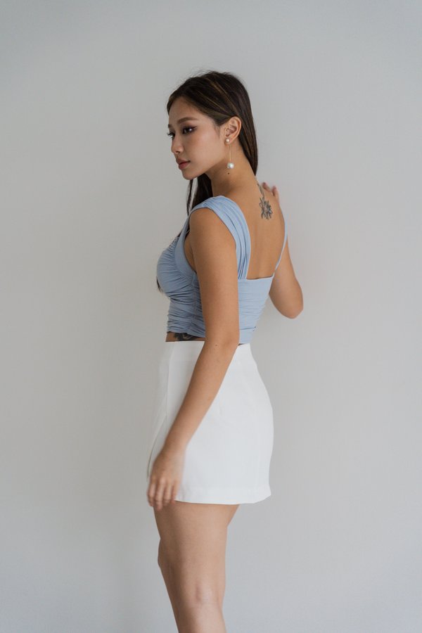 Caria Overlap Skorts (White)