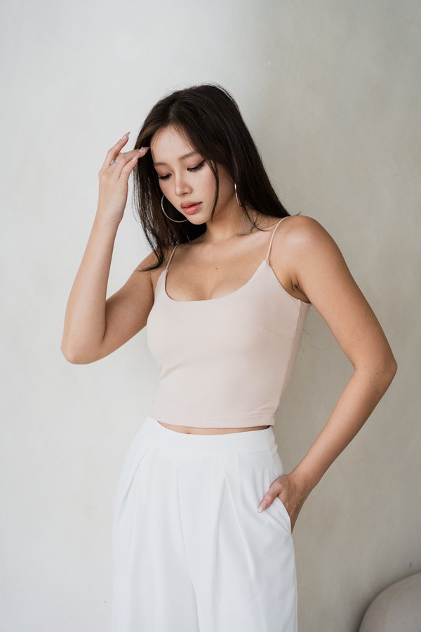 *Lite* [REGULAR] Liv Basic Cami Top (Nude Pink)