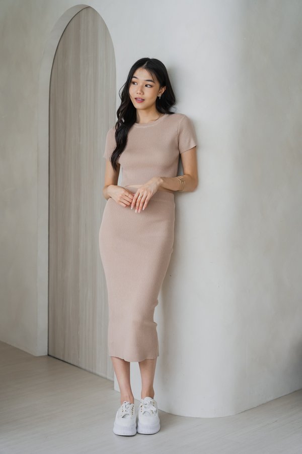 Basinda Knit 2Pcs (Desert Sand)