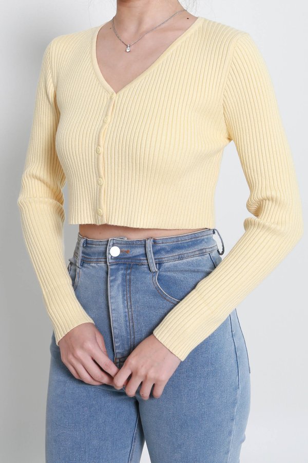 Bera Cardigan (Daffodil)