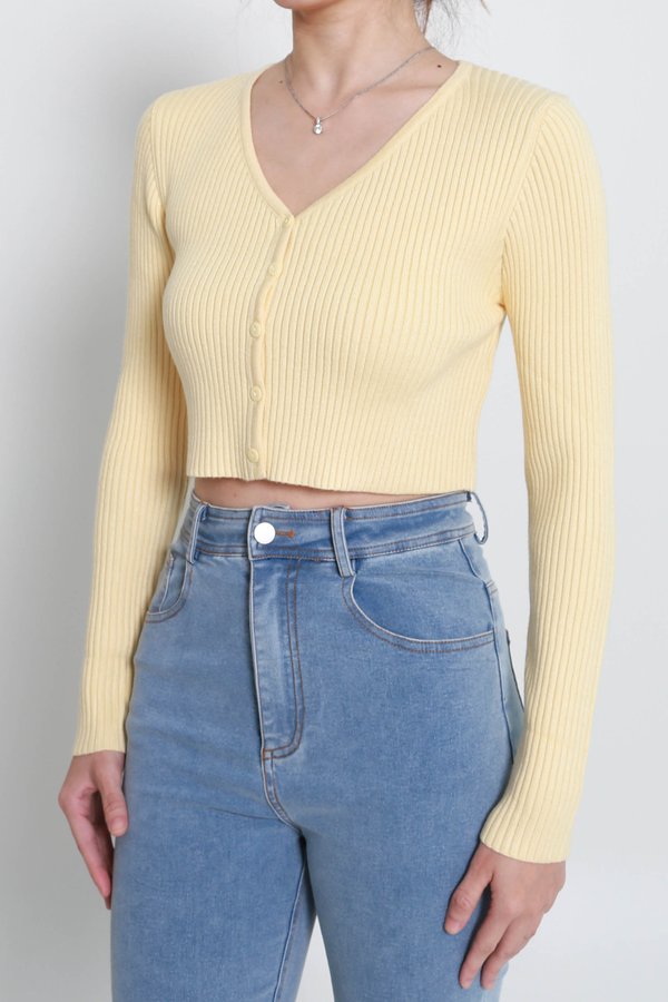 Bera Cardigan (Daffodil)