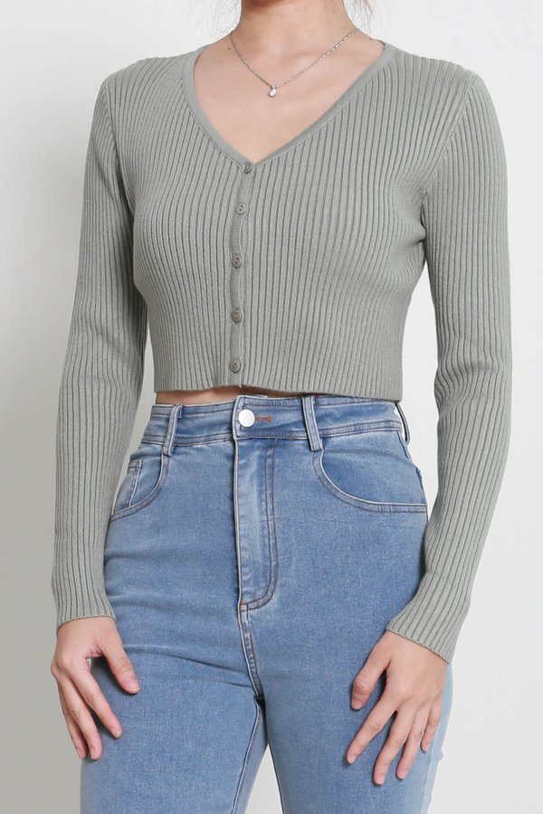 Bera Cardigan (Sage)