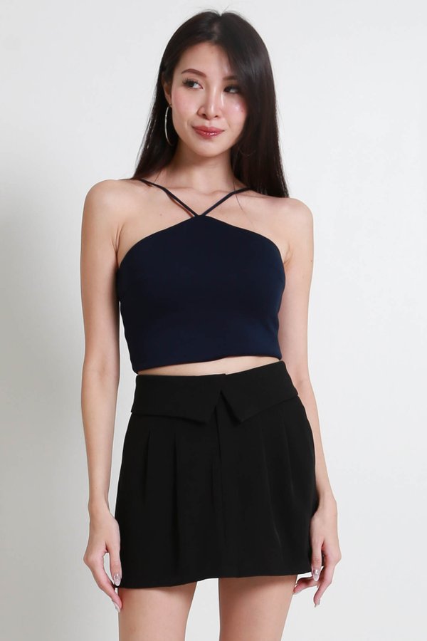 *Cloud* Agatha Halter Top (Navy) *Cloud* Agatha Halter Top (Navy)