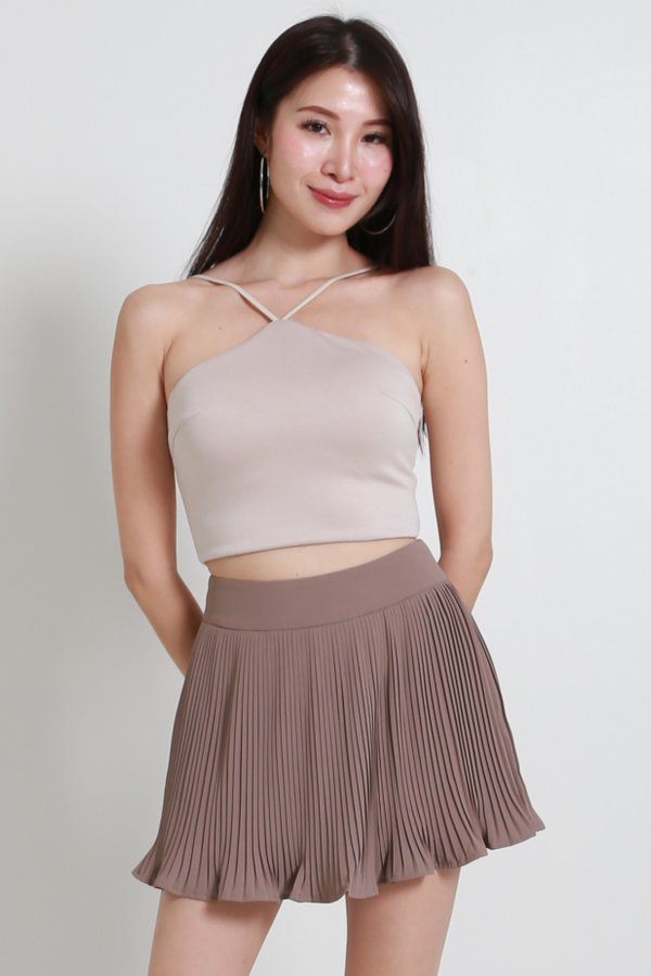 *Cloud* Agatha Halter Top (Nude)