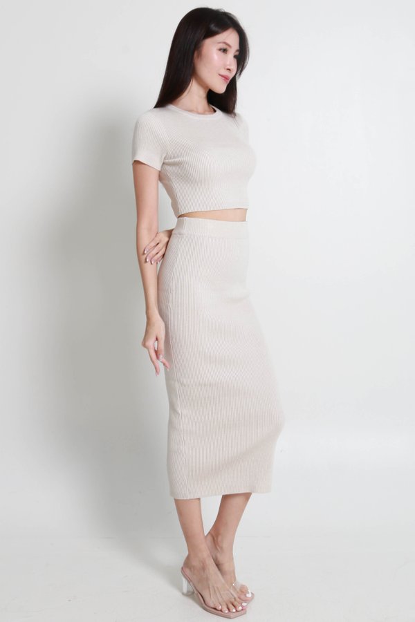 Basinda Knit 2Pcs (Nougat)