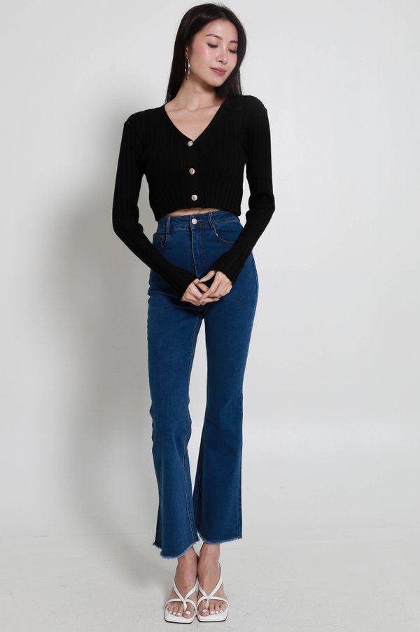 Camilla Knit Cardigan (Black)