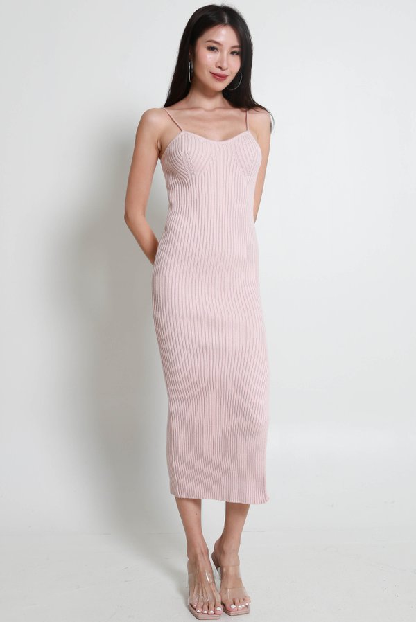 Kelsea Sweetheart Dress (Pink)