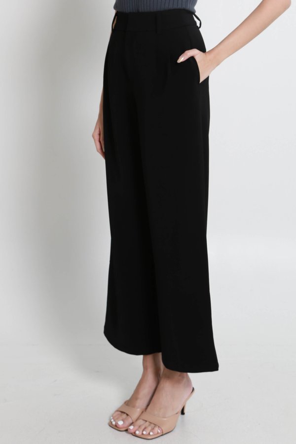 Vori Pleated Pants (Black) Vori Pleated Pants (Black)