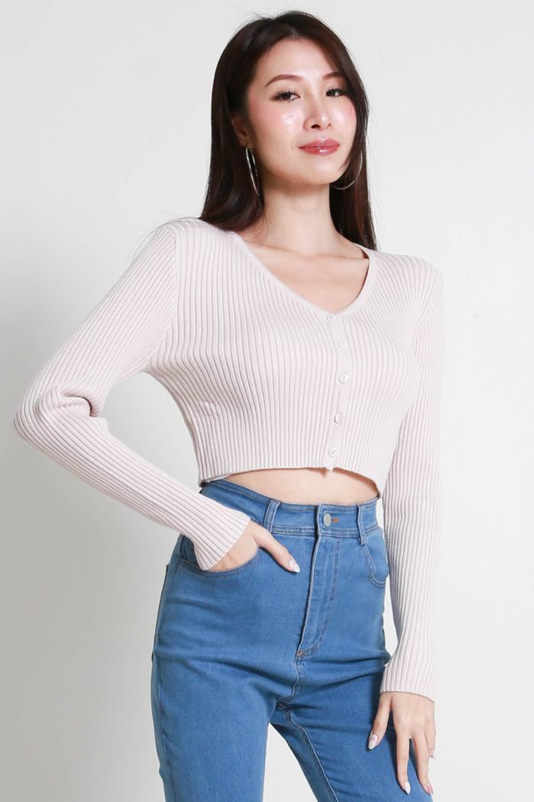 Bera Cardigan (Blush Pink)