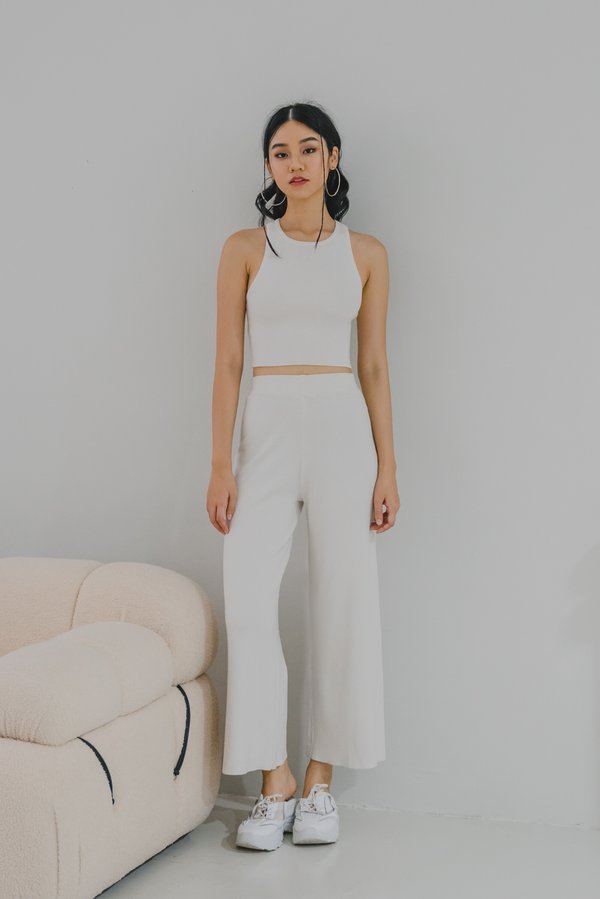 [PETITE] Fredona Knit 2Pcs Set (Nougat)