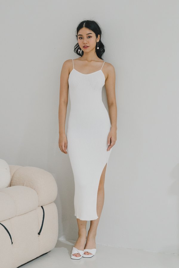 Kelsea Sweetheart Dress (White) Kelsea Sweetheart Dress (White)