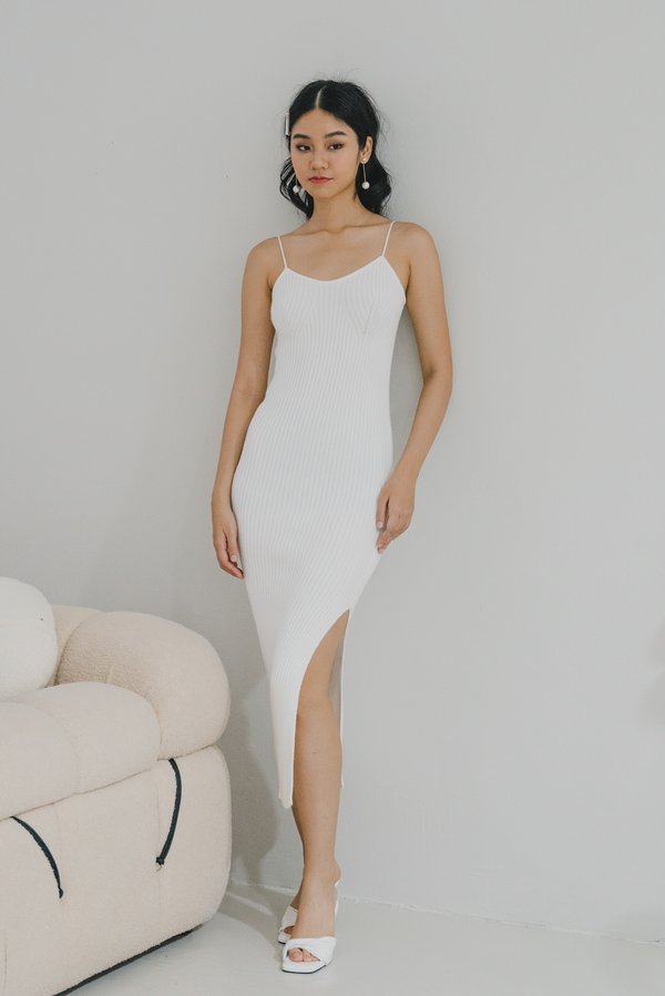 Kelsea Sweetheart Dress (White) Kelsea Sweetheart Dress (White)